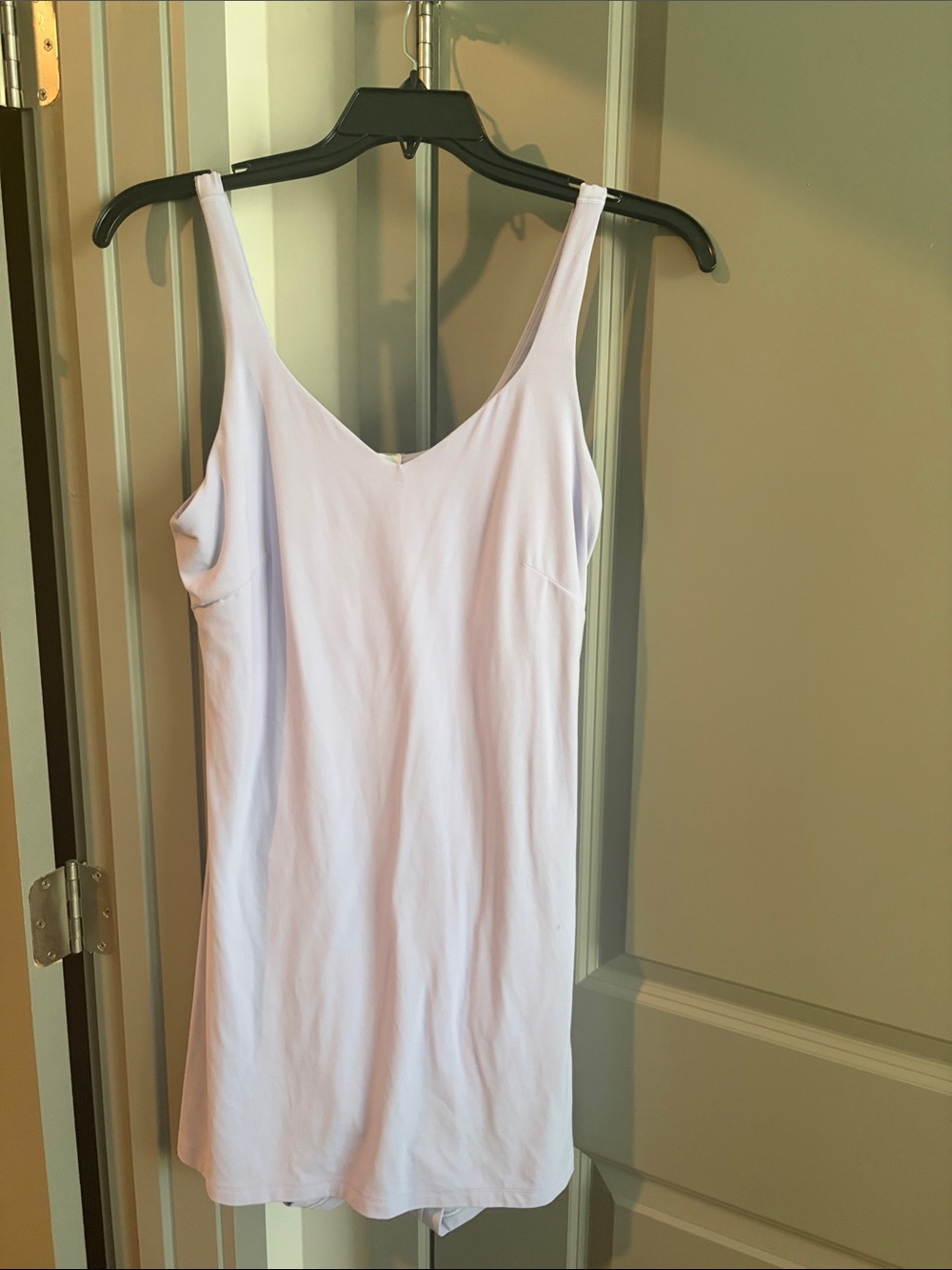 Lululemon Lavender Workout Dress - with shorts and pockets